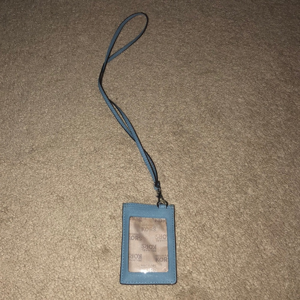 Small car holder with lanyard